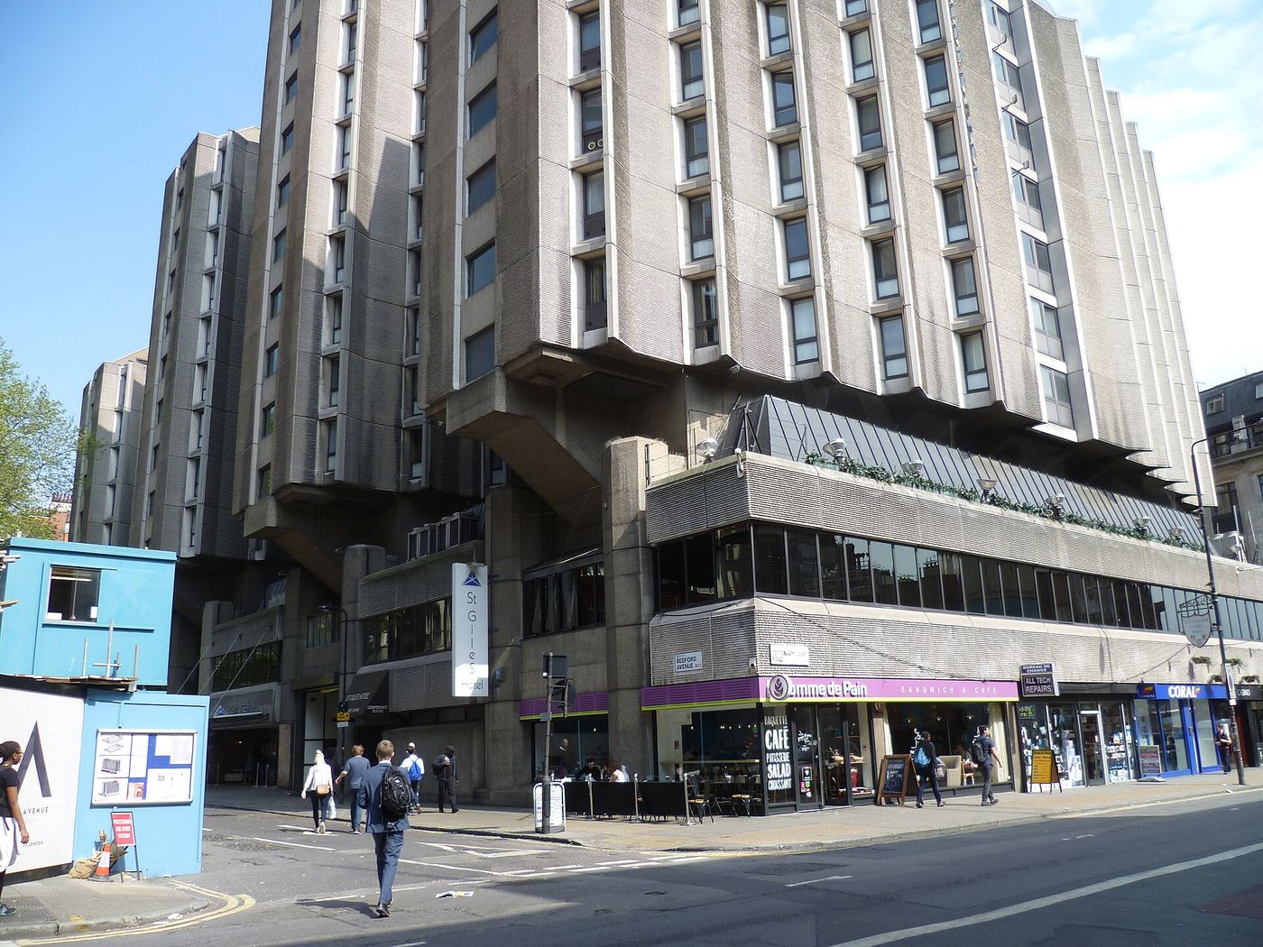 Bedford Avenue and Tottenham Court Road junction