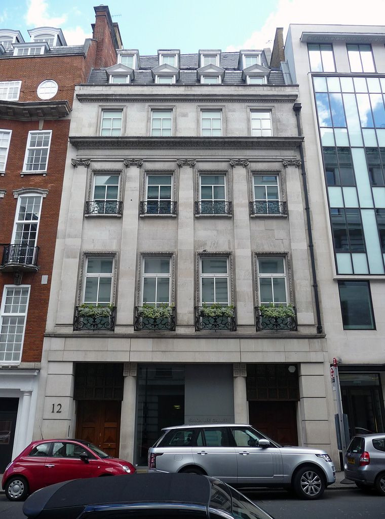 Building frontage on Berkeley Street Mayfair