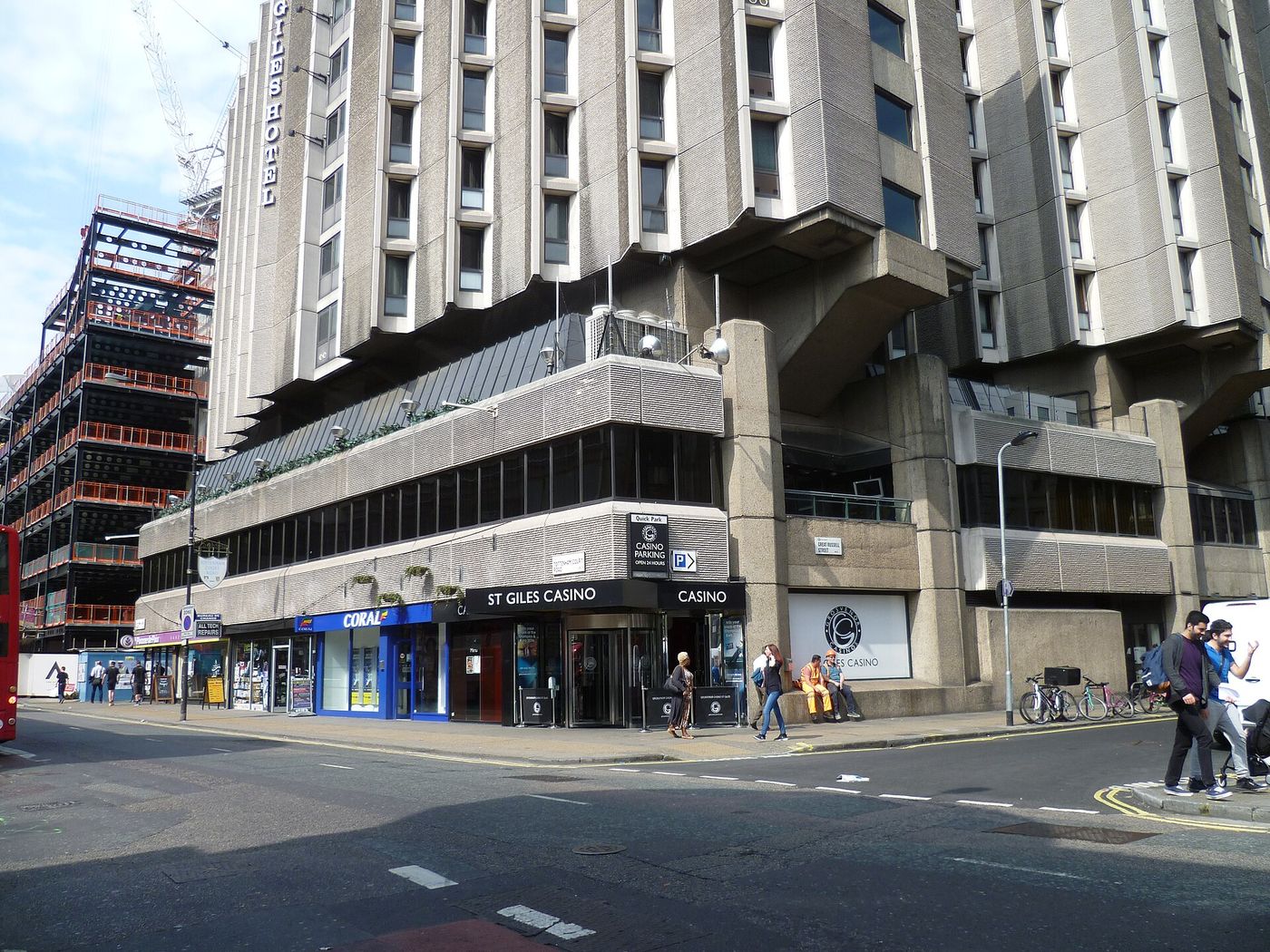 Grosvenor Casino St Giles facade