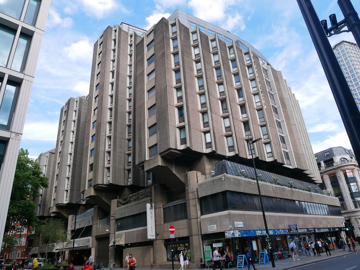 St Giles Hotel northwest view